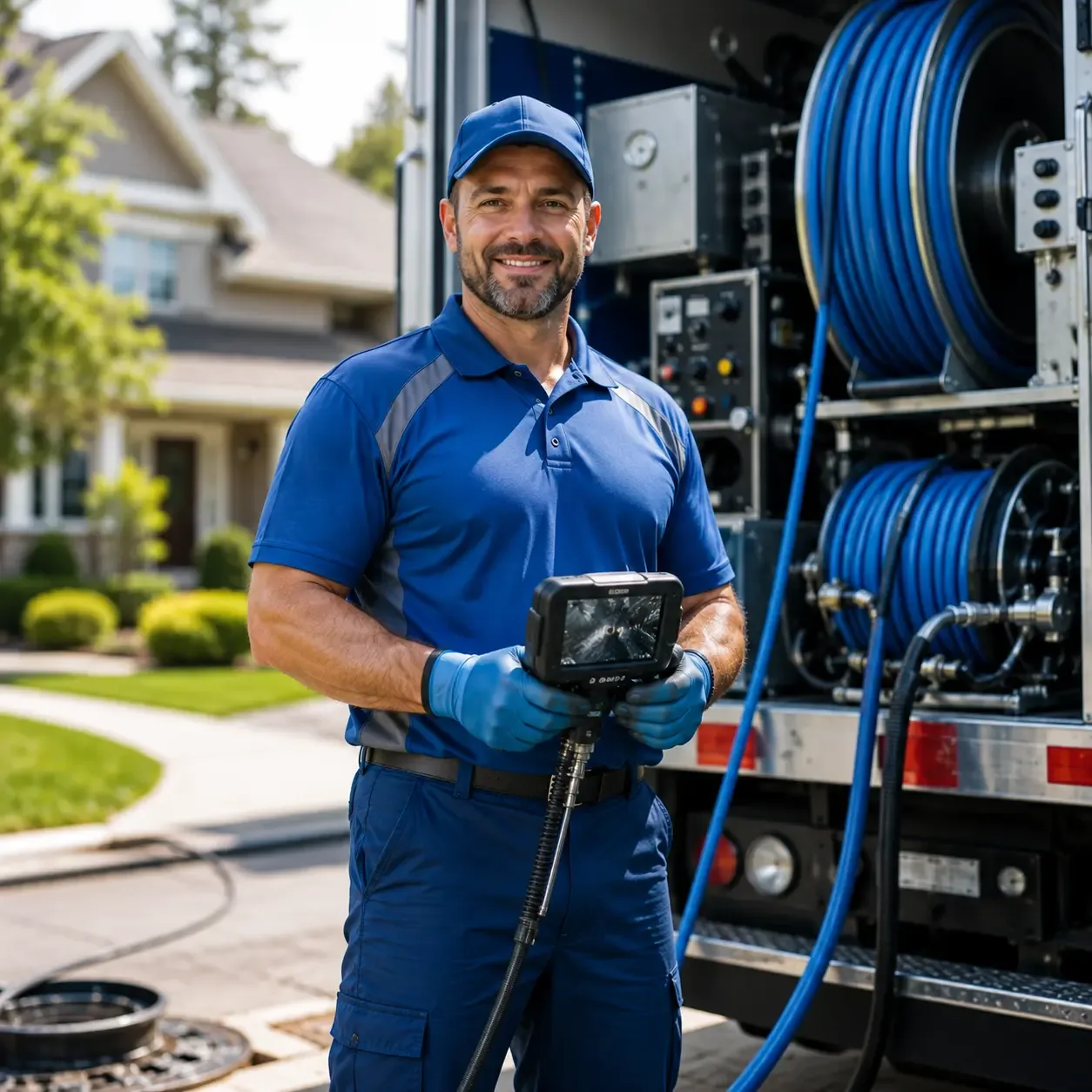 Local outdoor drain cleaning specialists in Landers, CA